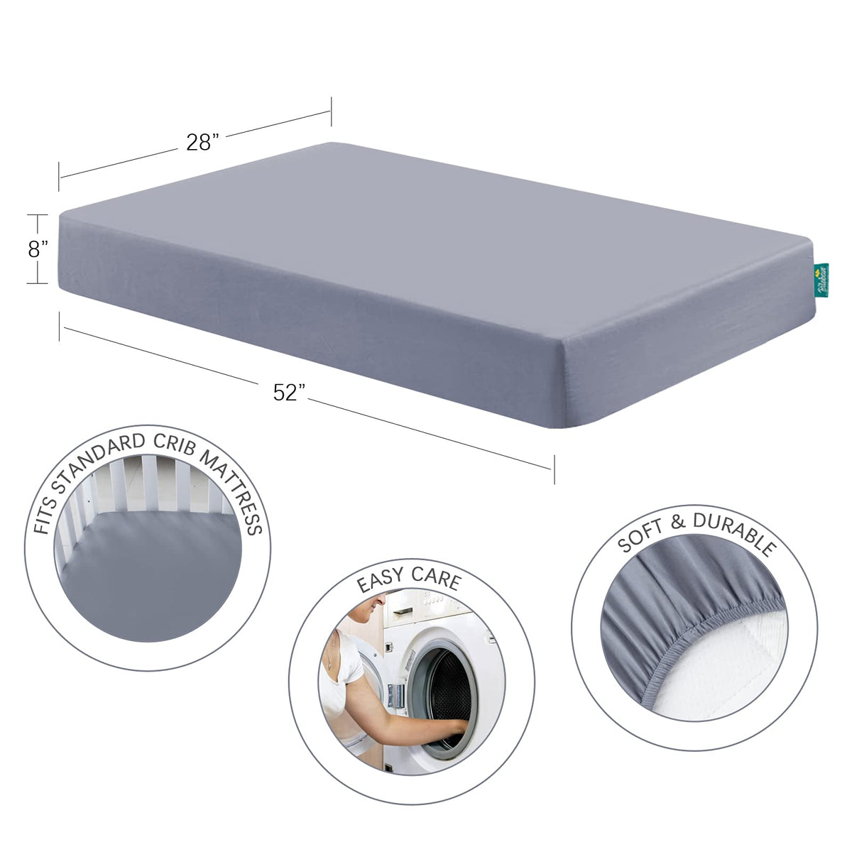 3-Piece Microfiber Toddler Sheet Set D53140