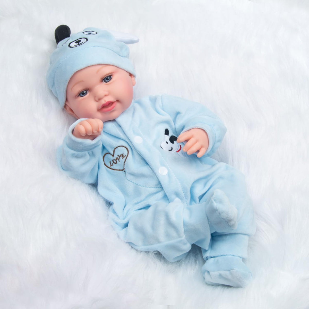 Blue Puppy 3-piece Doll Clothes M992189