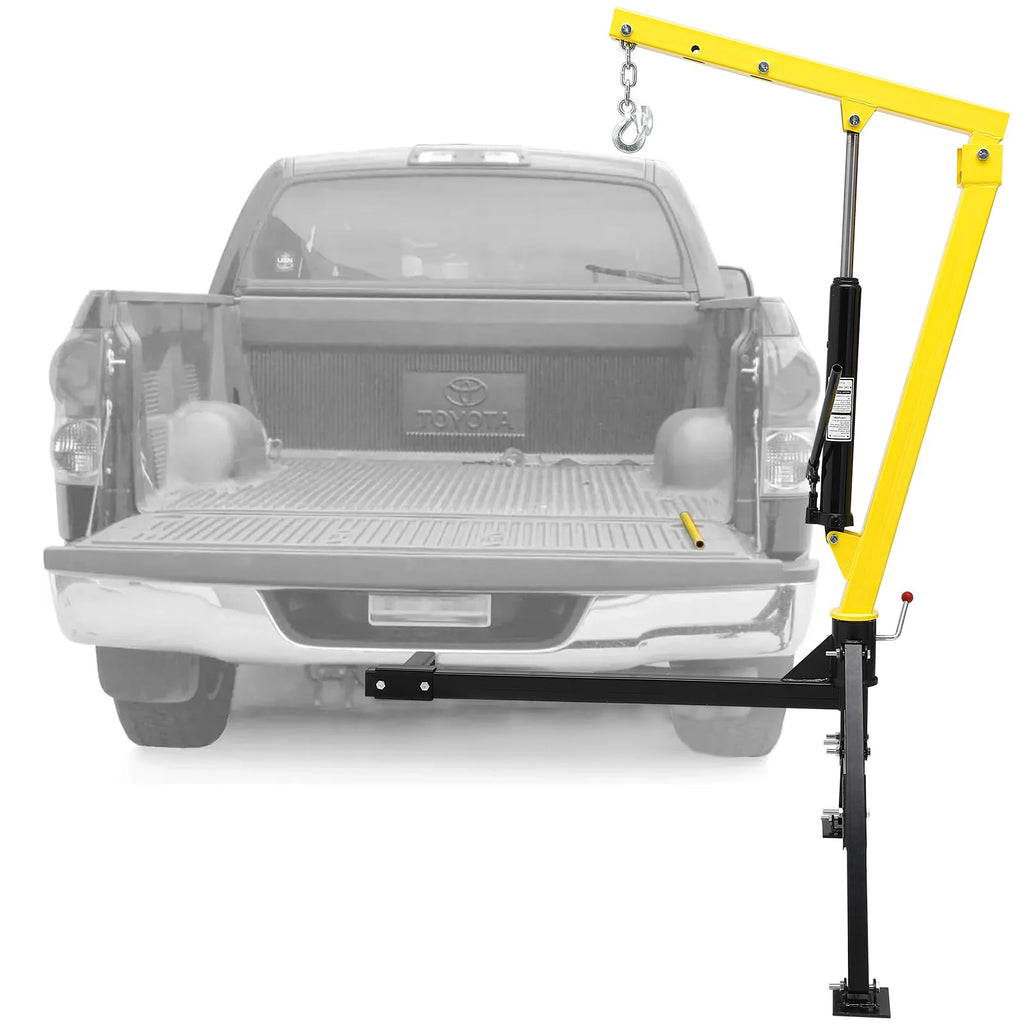 Hydraulic Swivel Hitch Mounted Truck Crane 1000 LBS Capacity M200640