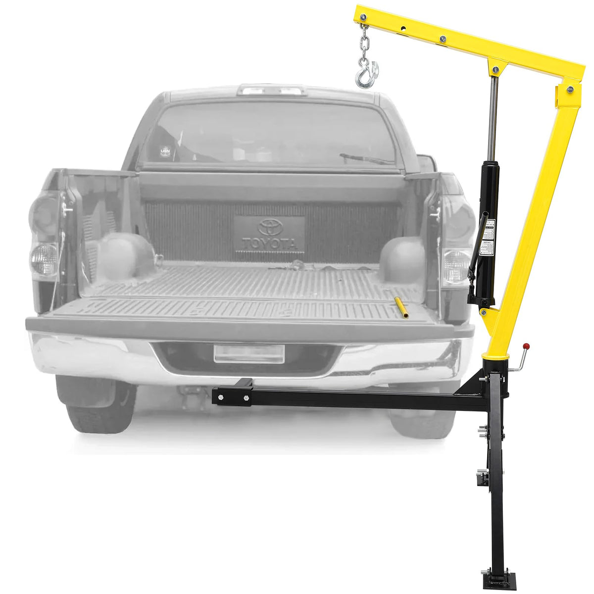 Hydraulic Swivel Hitch Mounted Truck Crane 1000 LBS Capacity M200640
