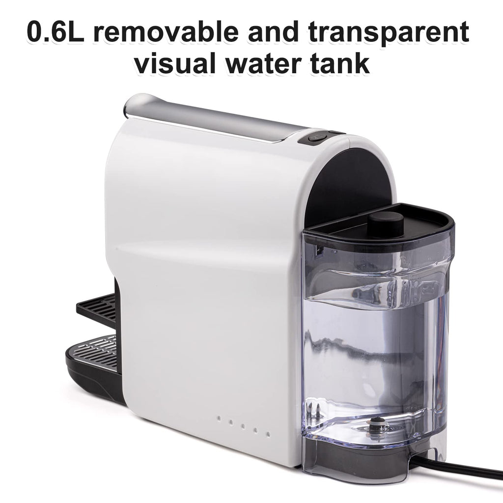 Espresso Pod Machine, 20 Bar, 22oz Removable Water Tank, 1350W J359335