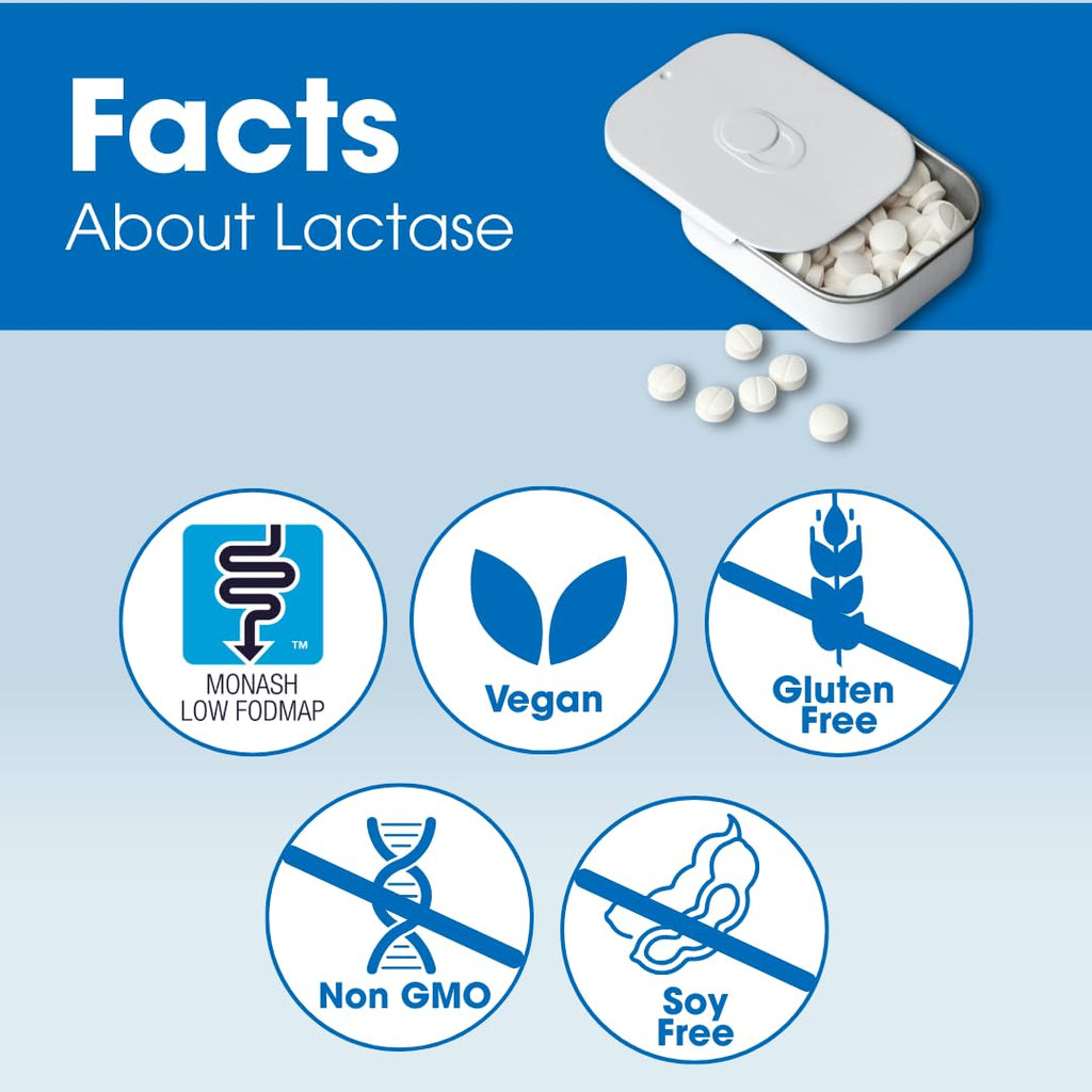 Lactase Digestive Enzymes 50 Scored Tablets G18961