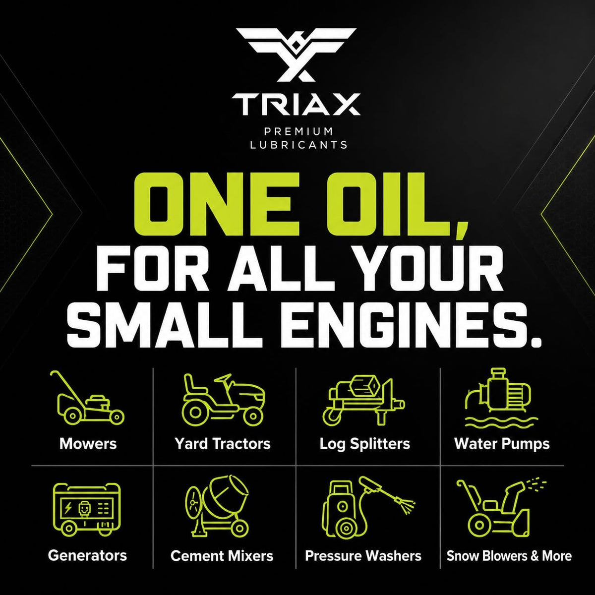 4-Stroke 10W-30 Full Synthetic Small Engine Motor Oil 1 Gallon Q619