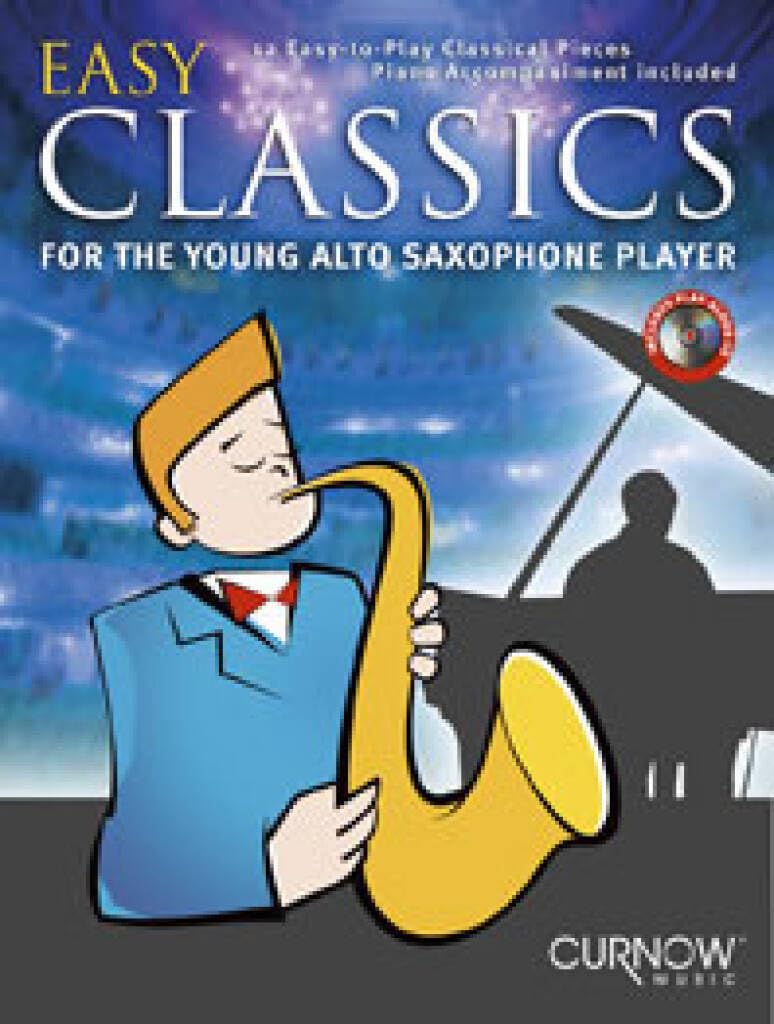 Beginner Alto Saxophone Sheet Music Book with Play Along Audio U833436