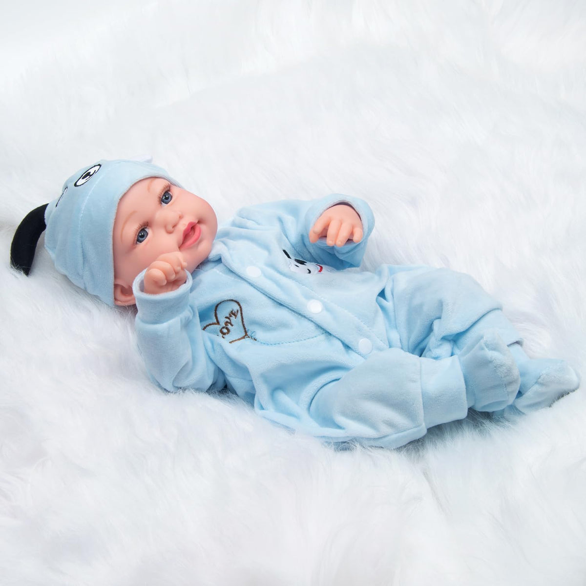Blue Puppy 3-piece Doll Clothes M992189