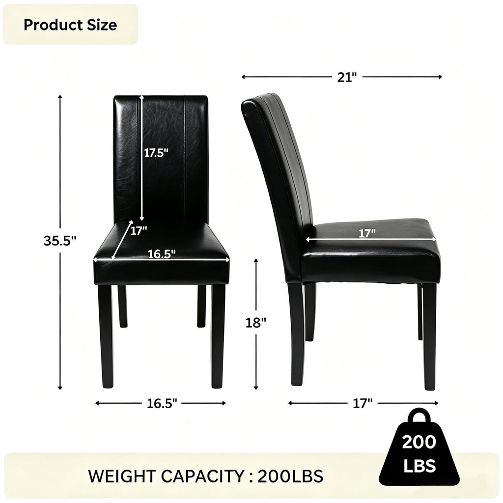 Upholstered Dining Chairs Set of 6 Y343856