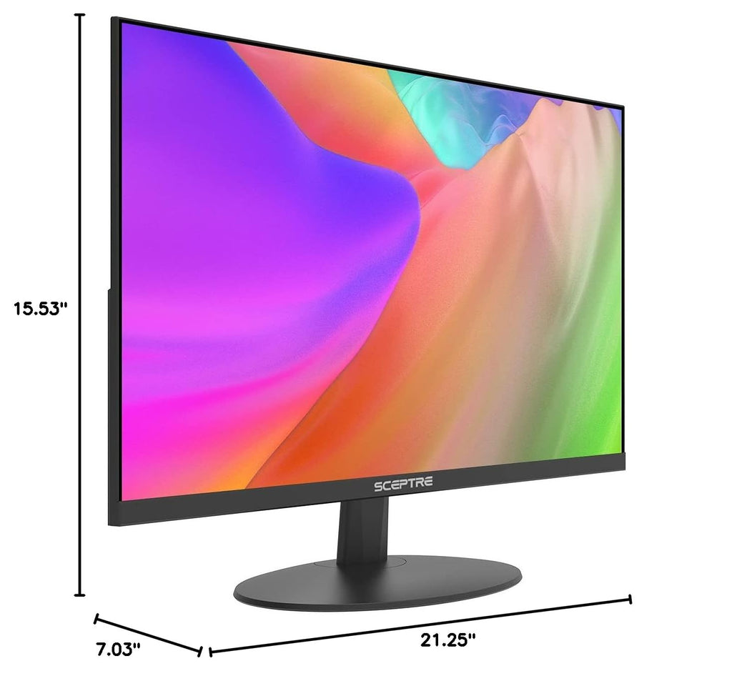24-Inch IPS LED Computer Monitor 1080p 75Hz Black T1970