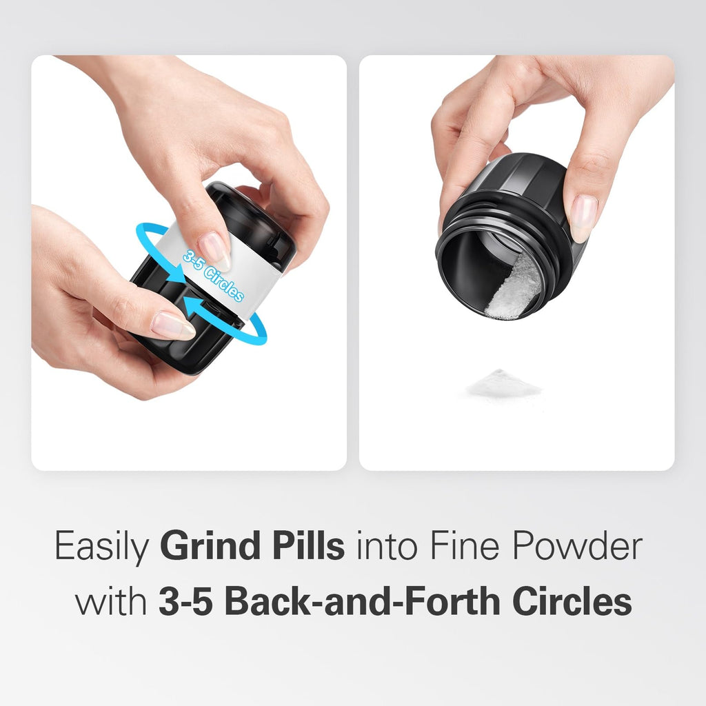 3-in-1 Pill Crusher and Cutter with Storage W64813