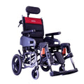 16" Reclining Transport Wheelchair with Elevating Leg Rest E985753
