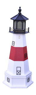 70" Tall Solar LED Outdoor Lighthouse with Base I330