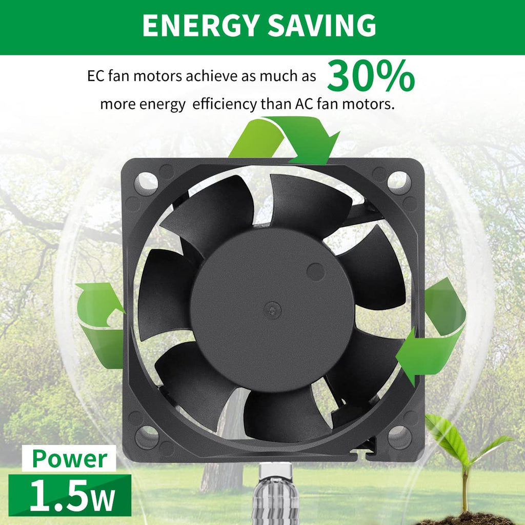 60mm x 25mm Mini Muffin Fan Cooling Axial AC P206