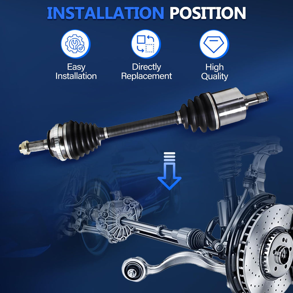 CV Axle Shaft Assembly A81205