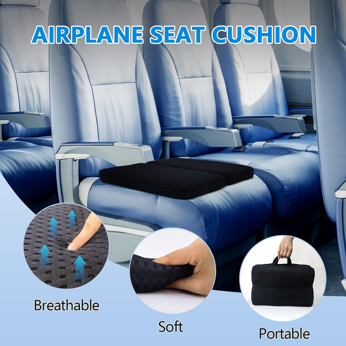 Portable Foldable Seat Cushion E8615