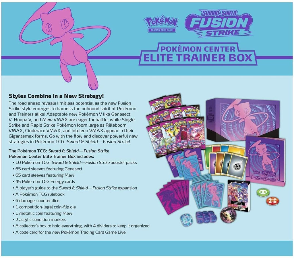 Pokemon TCG 8 Booster Packs Elite Trainer Box Q216