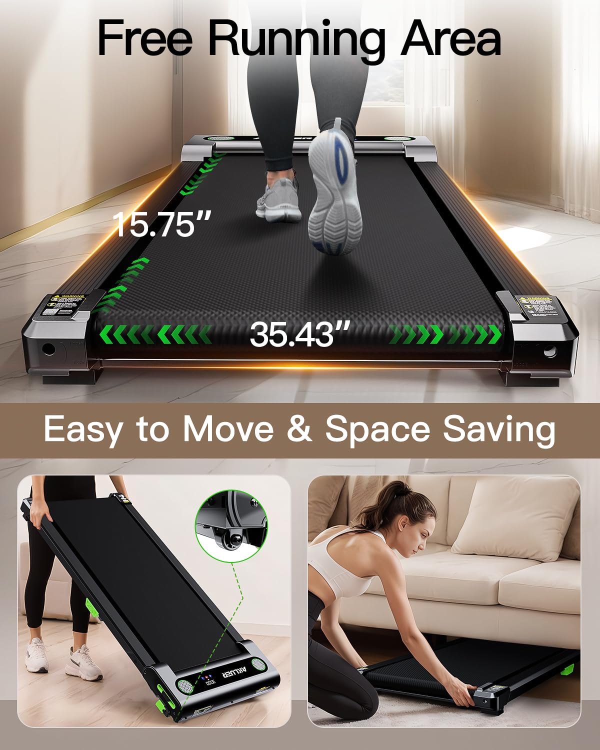 Incline Walking Pad with Remote Control P3482