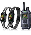 2 Dogs Dog Training Collar with Remote, 4 Training Modes, IP67 Waterproof Y74784