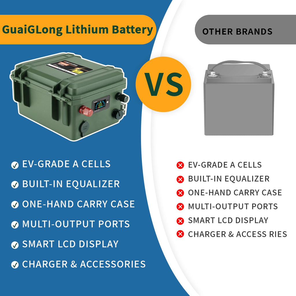 12V 100Ah LiFePO4 Deep Cycle Battery G339709
