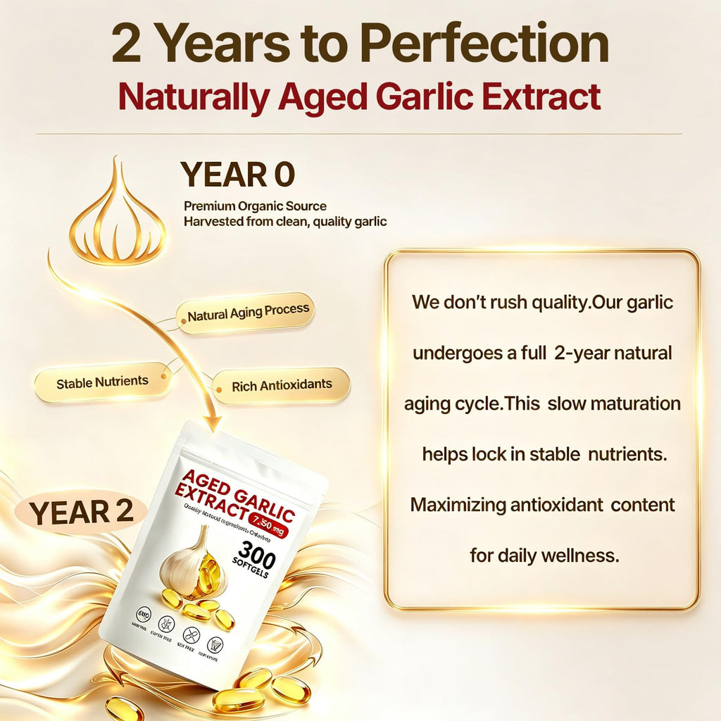 Odorless Garlic Supplement 300 Capsules O817