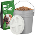 Airtight Pet Food Storage Container 25 lbs Grey E791