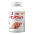 MSM 500 Organic Sulfur Supplement, 60 Capsules W7022