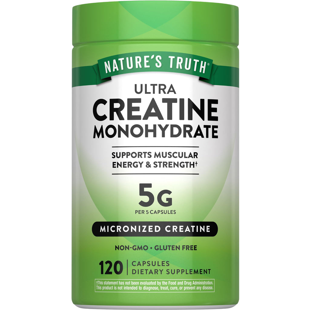 Creatine Monohydrate Capsules 120 Count H48268