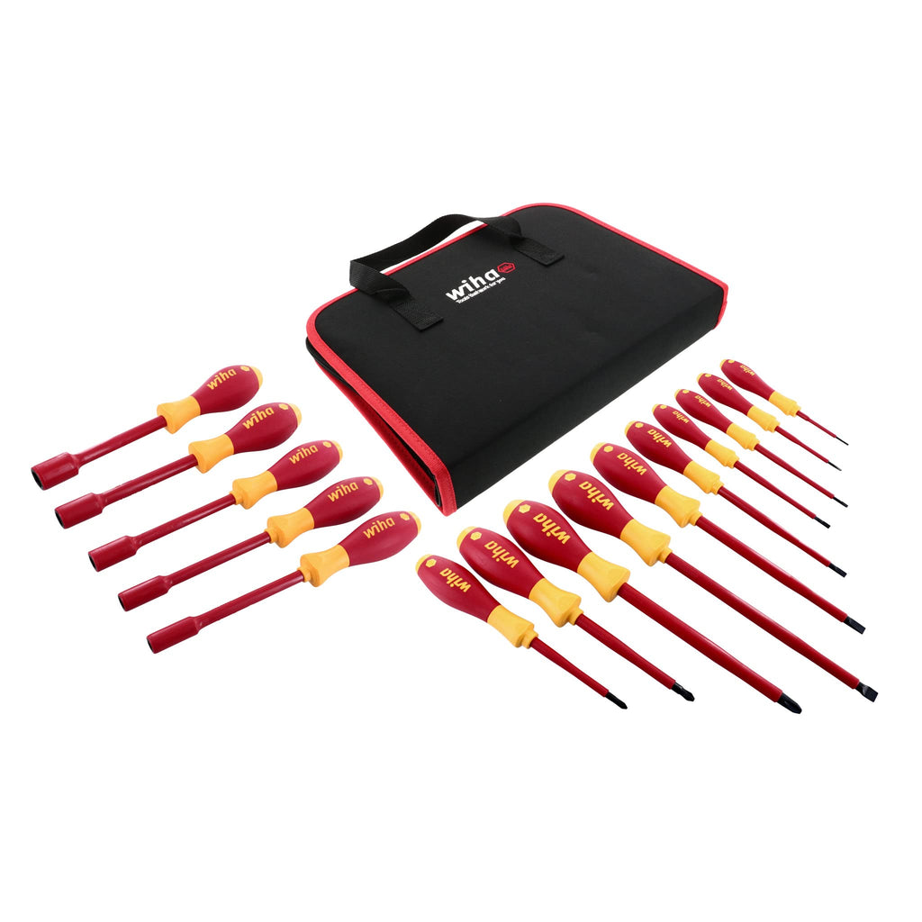 Slotted Phillips Insulated Screwdriver Set 15 Piece B792
