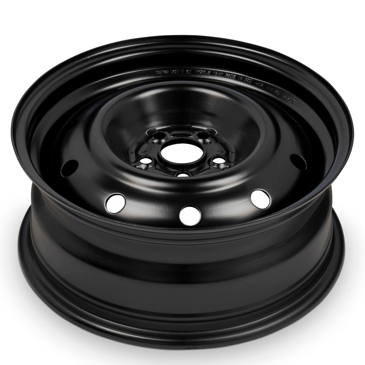 16 Inch Black Steel Rim Car Wheel R76068