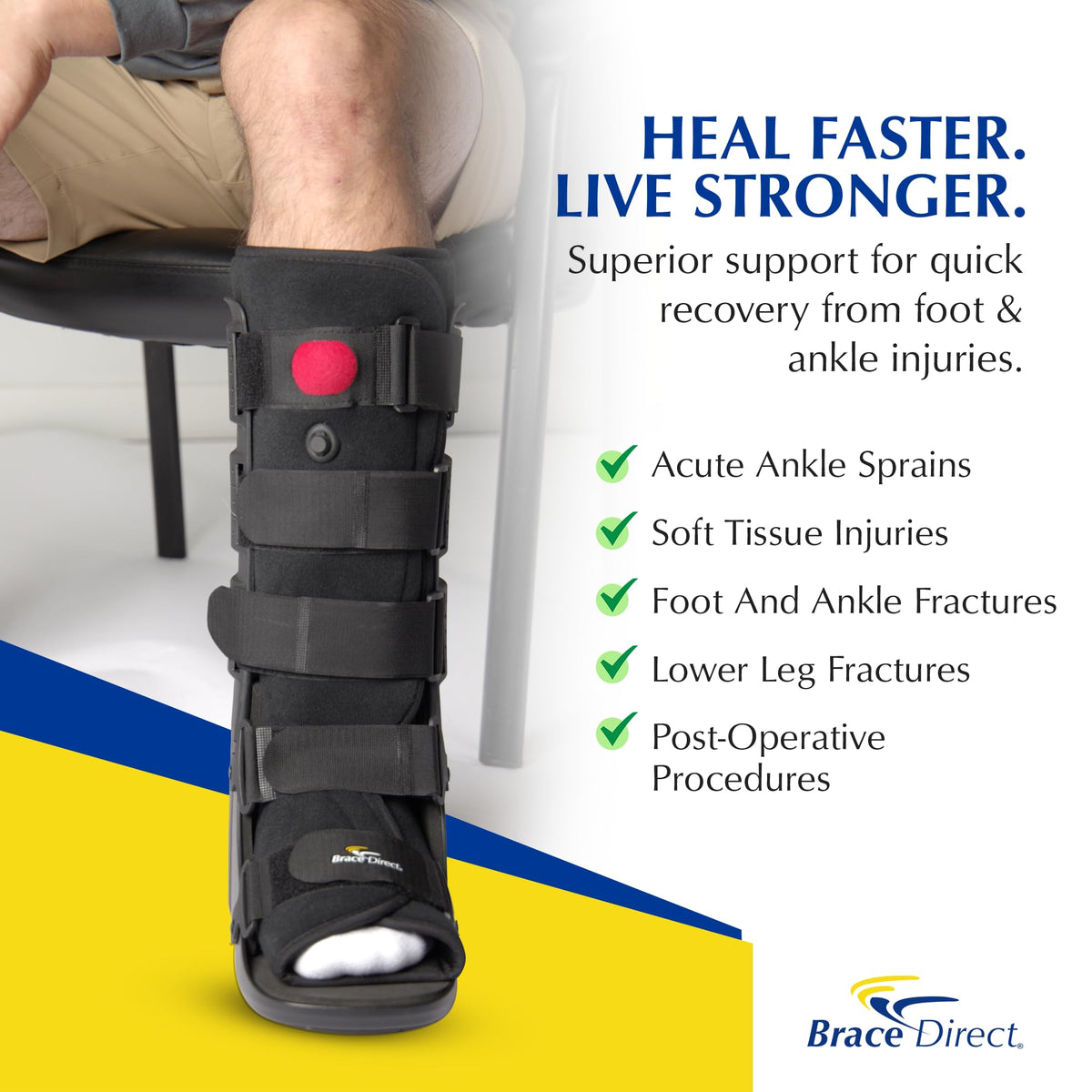 Tall Air CAM Walker Fracture Boot D4597
