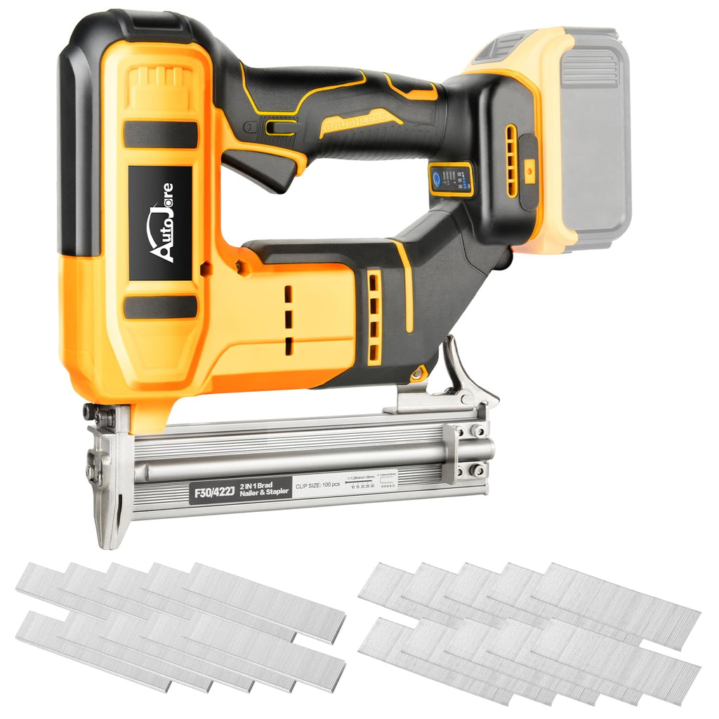 18 Gauge Cordless Brad Nailer 2 in 1 Nail/Staple Gun A599