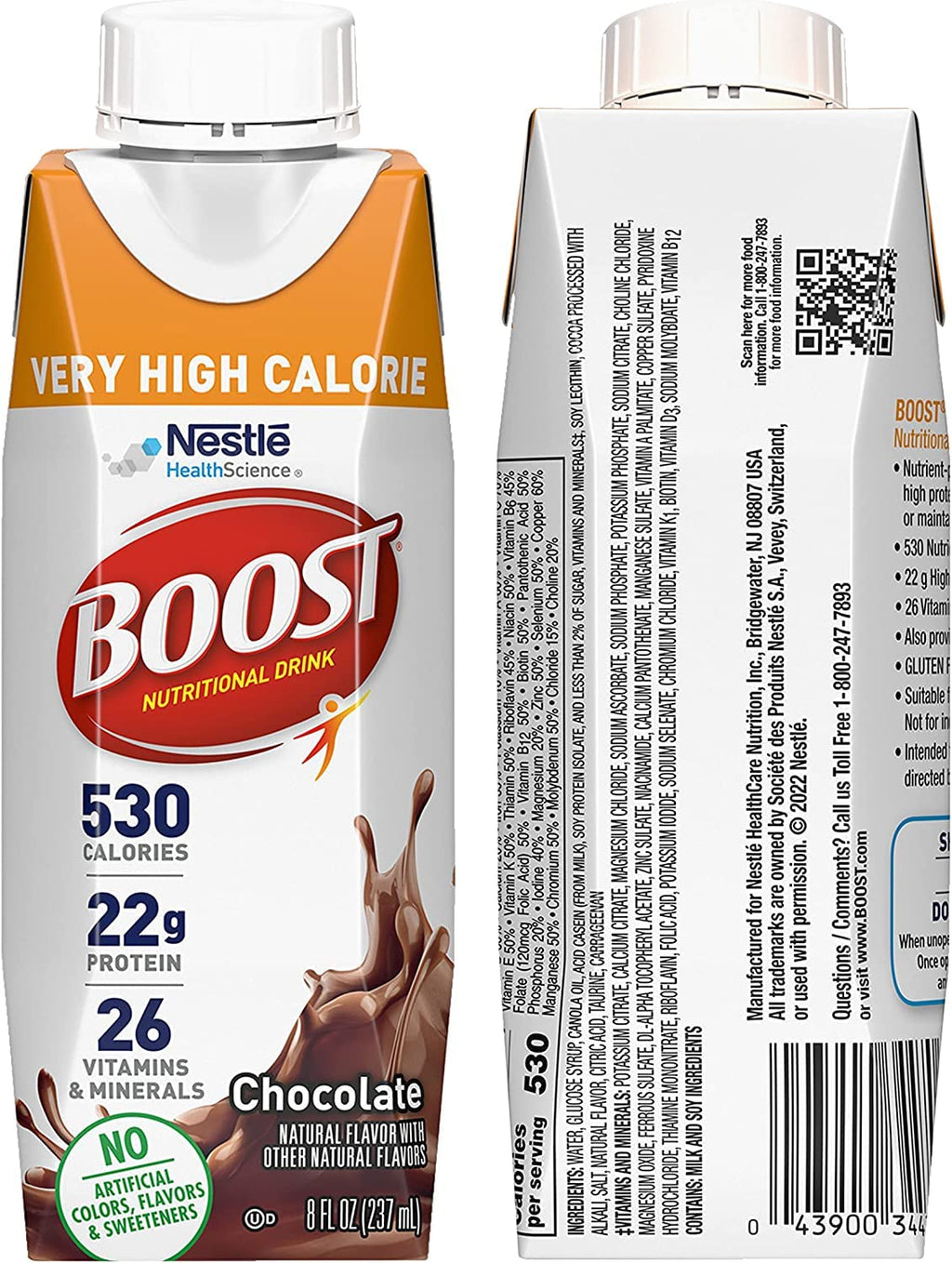 Very High Calorie Nutritional Drink Variety Pack, 12 Count P3961