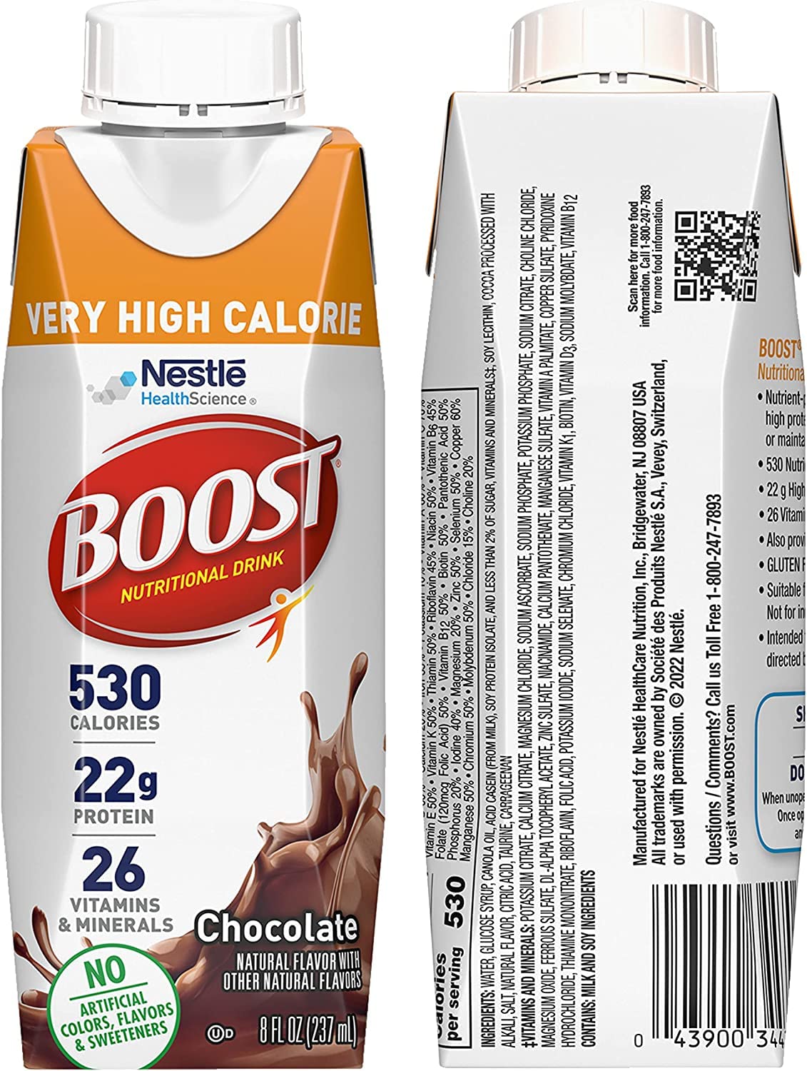 Very High Calorie Nutritional Drink Variety Pack, 12 Count P3961