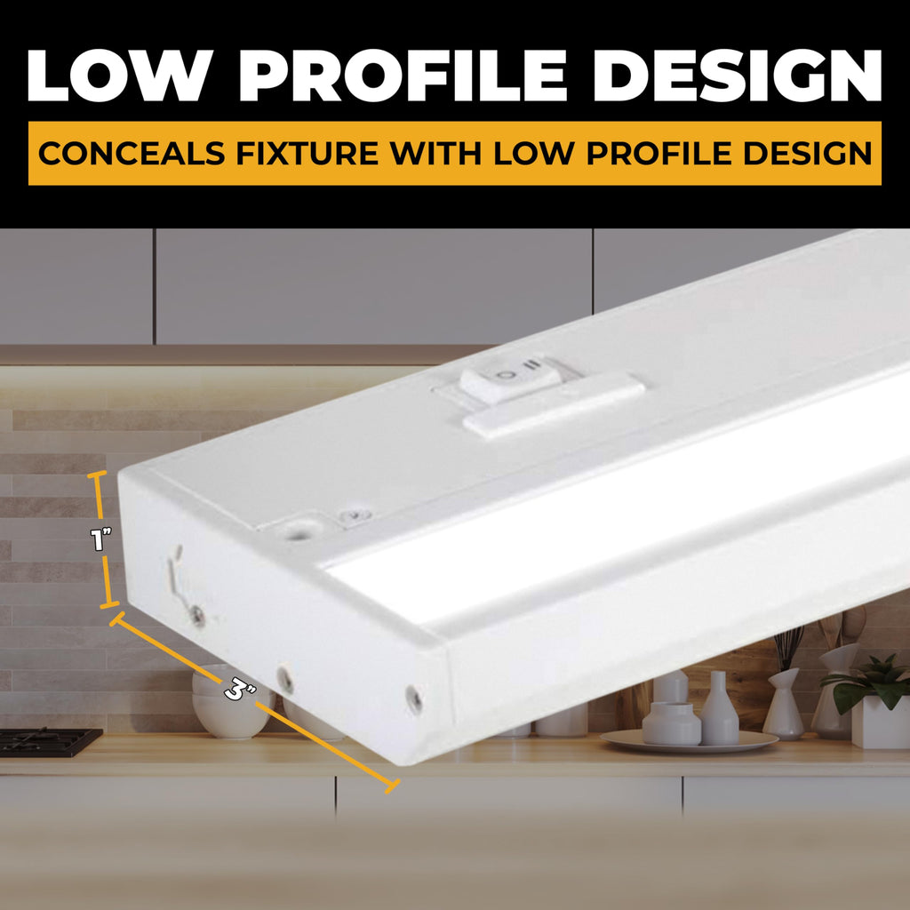 LED Under Cabinet Lighting 24 Inch White C630