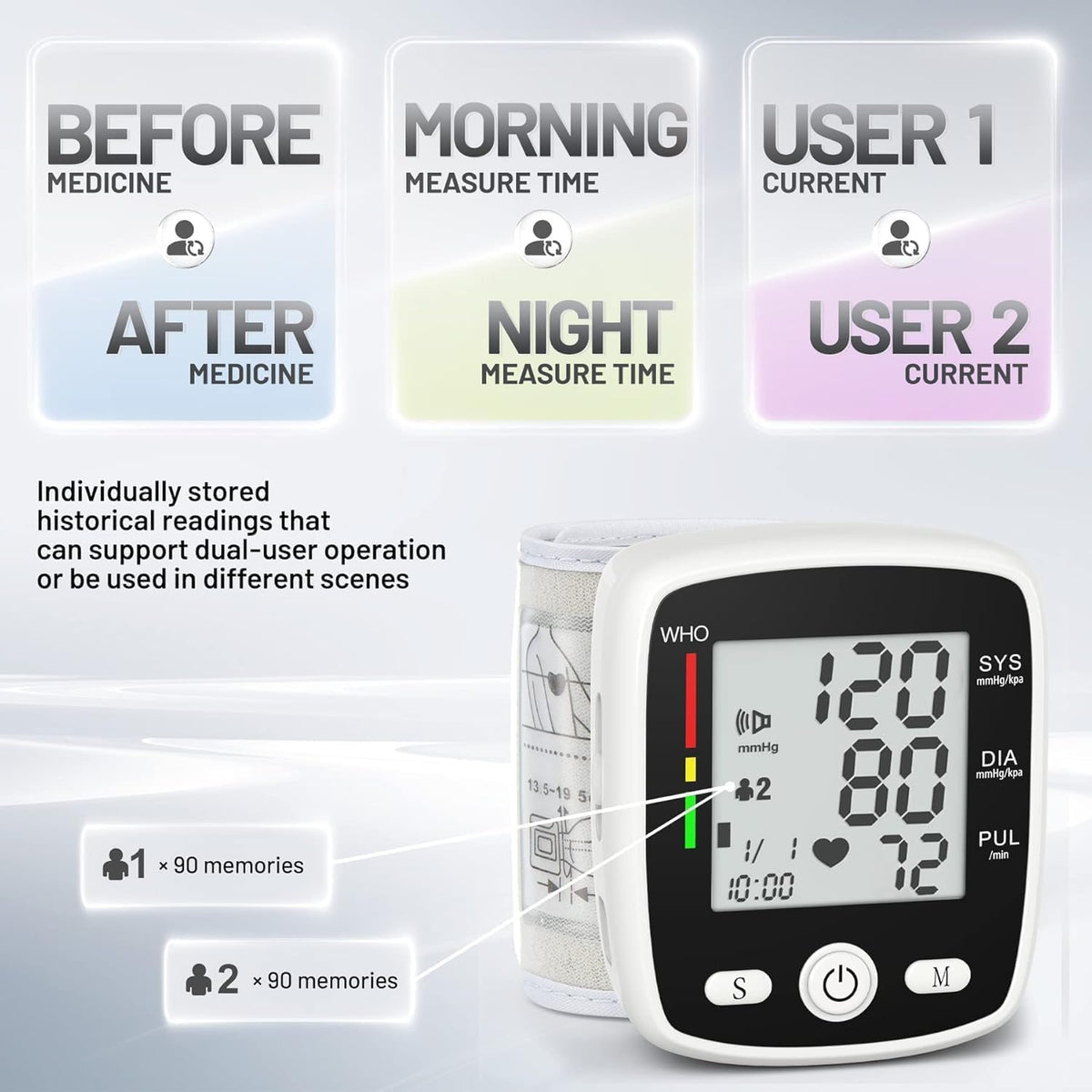 Blood Pressure Monitor Wrist V631