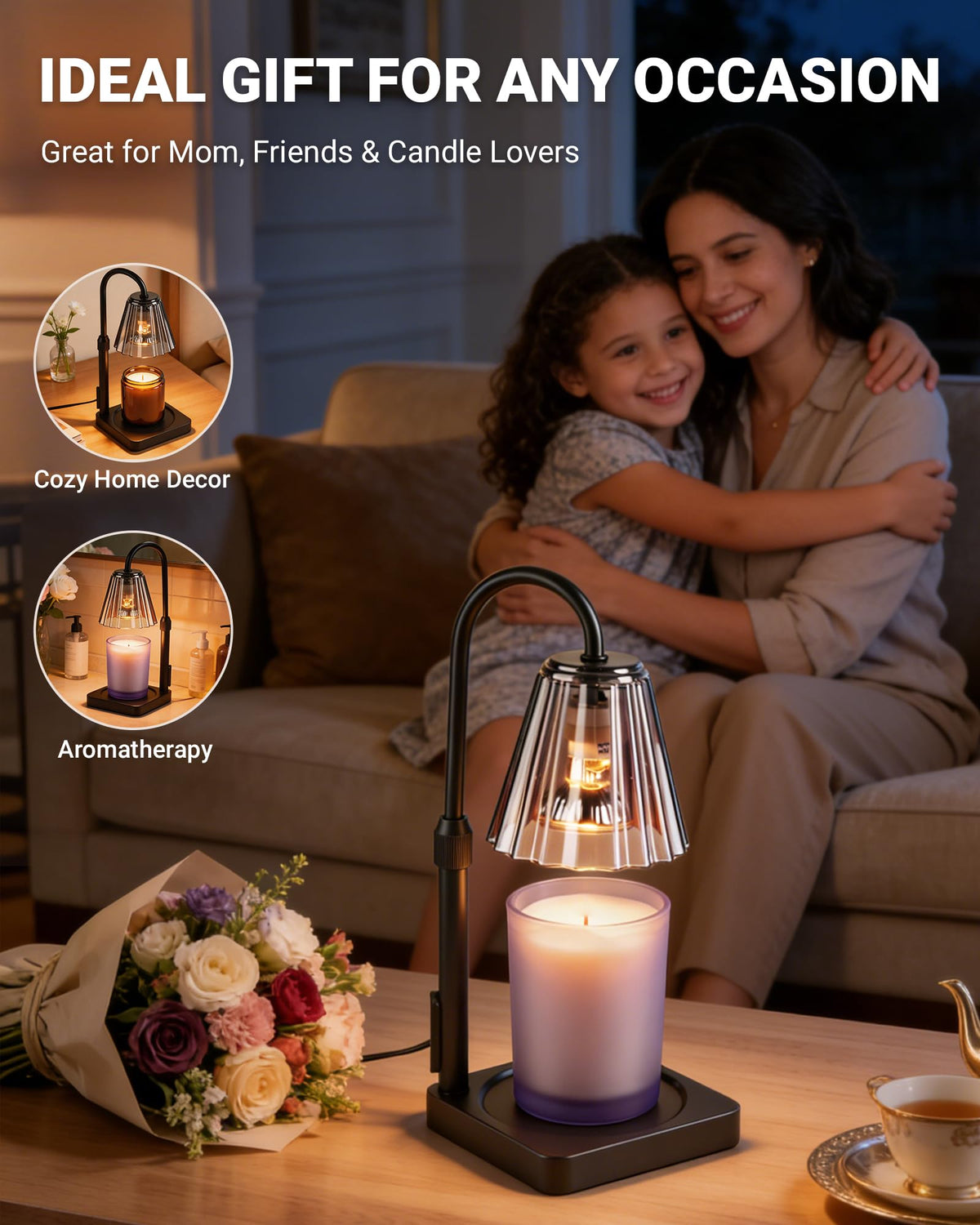 Candle Warmer Lamp with Timer E9464