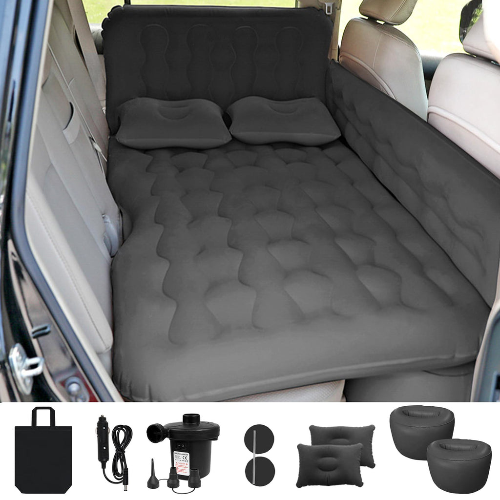 Black Car Air Mattress with Electric Pump L872507