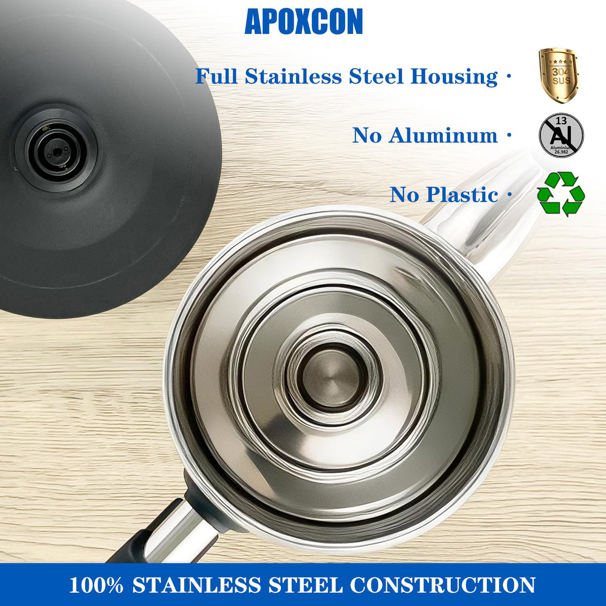 Electric Stainless Steel Coffee Percolator 12 Cup R112