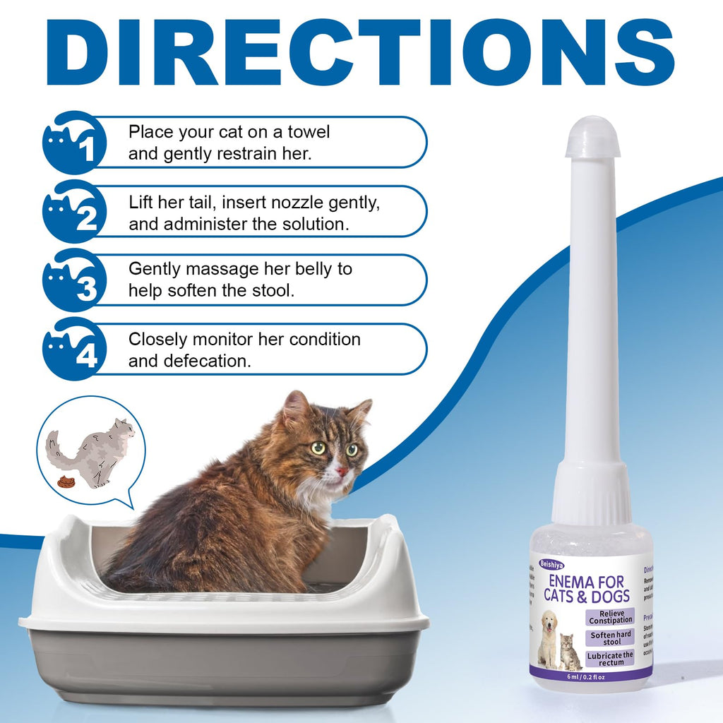 Disposable Enema for Cats & Dogs 6mL (3 Pack) E977845