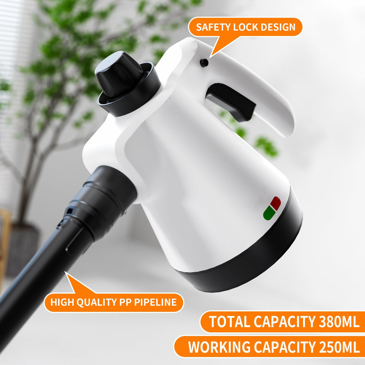 16-in-1 Lightweight Detachable Steam Mop U456