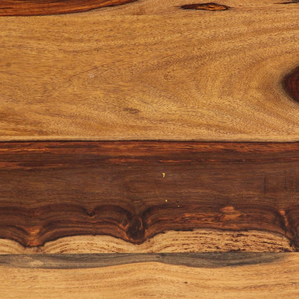 Brown Solid Sheesham Wood Coffee Table Q6256