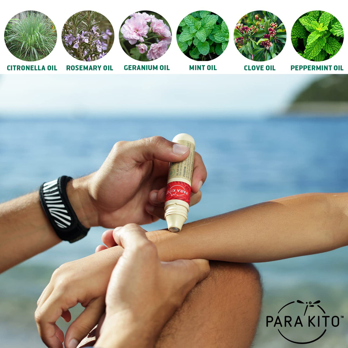 Mosquito Repellent Bundle Roll-on Wristband Clip R703