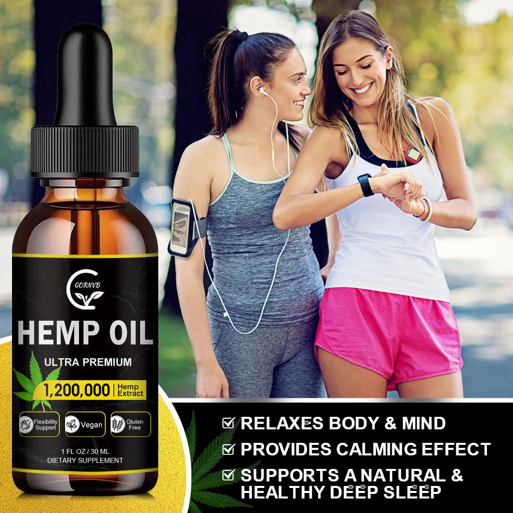 High Potency Hemp Oil 2-Pack K409709
