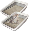 Collapsible Low Entry Small Cat Litter Box A379