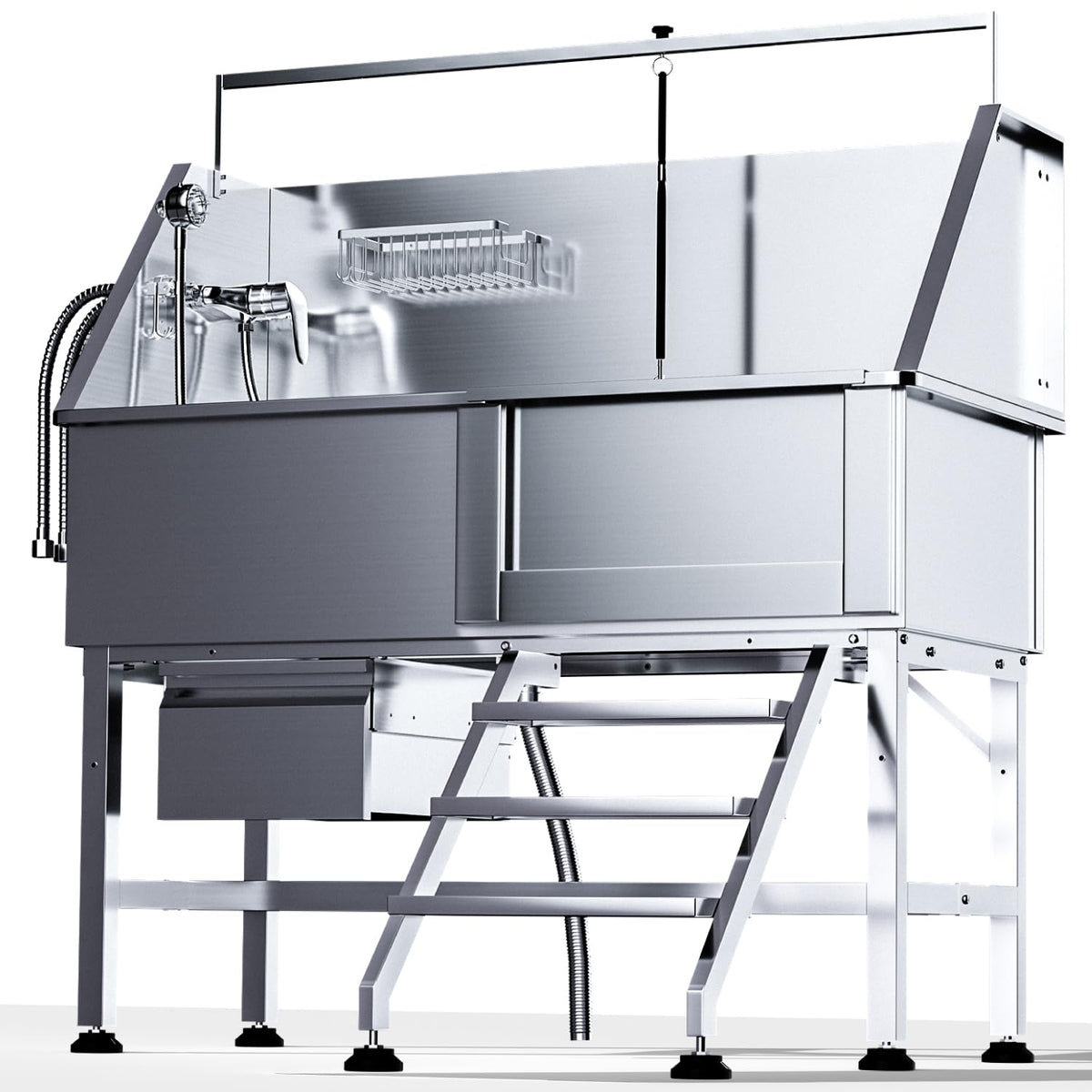 46" Stainless Steel Dog Wash Station E31951