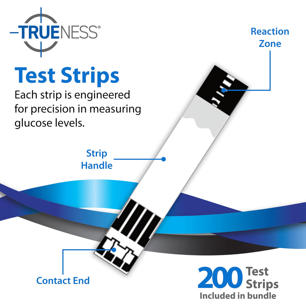 Blood Glucose Test Strips, 200 Count C657