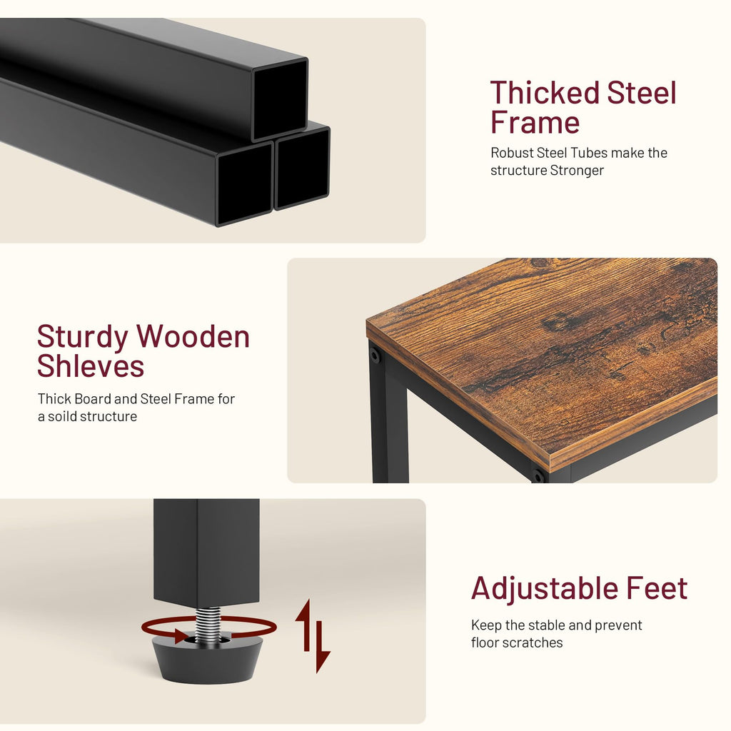 Narrow 2 Tier Side Table E73061