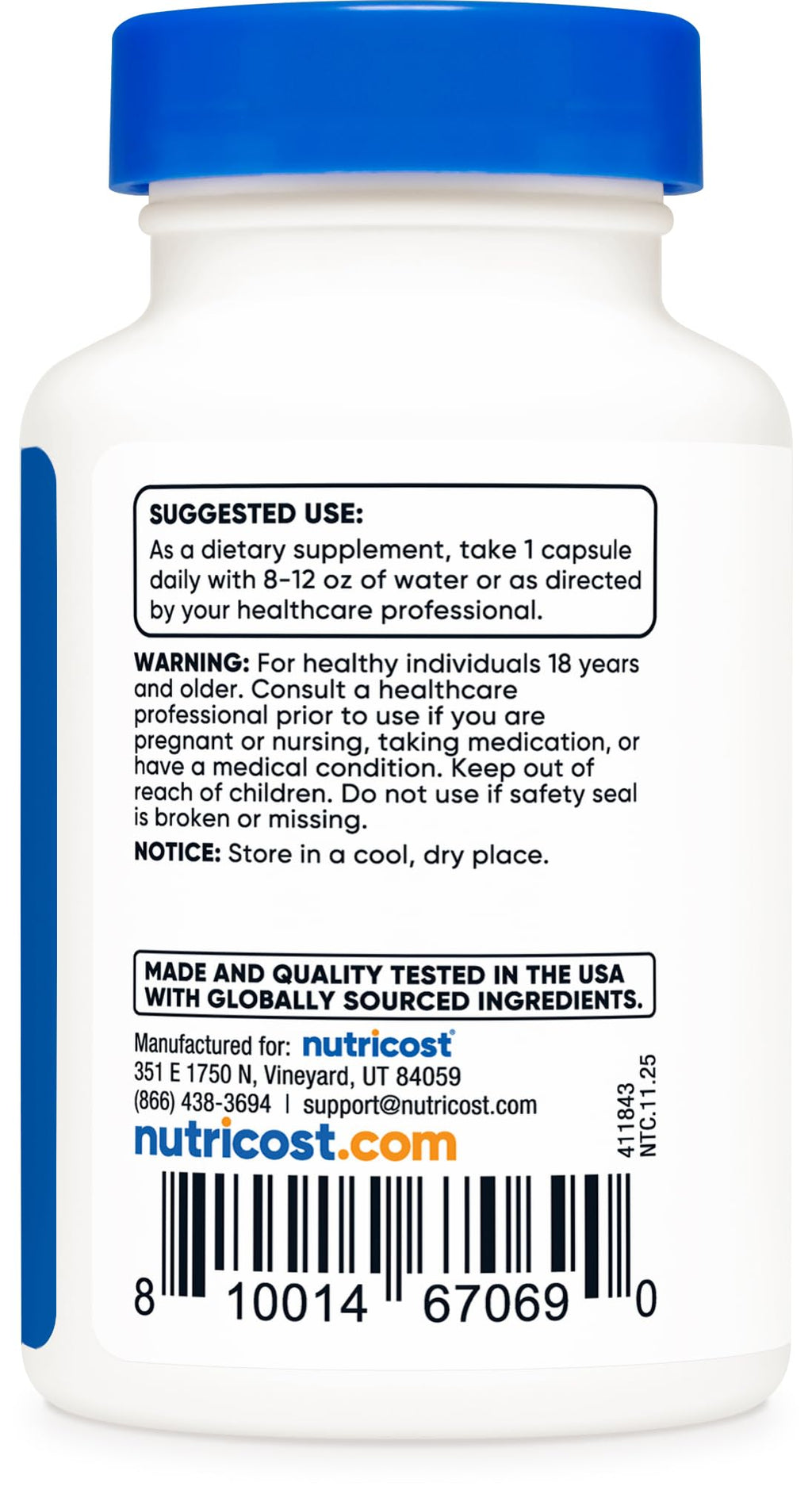 Tudca 500mg 30 Capsules Gluten Free Y5269