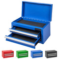 Blue Metal Tool Chest with 2 Drawers P83475