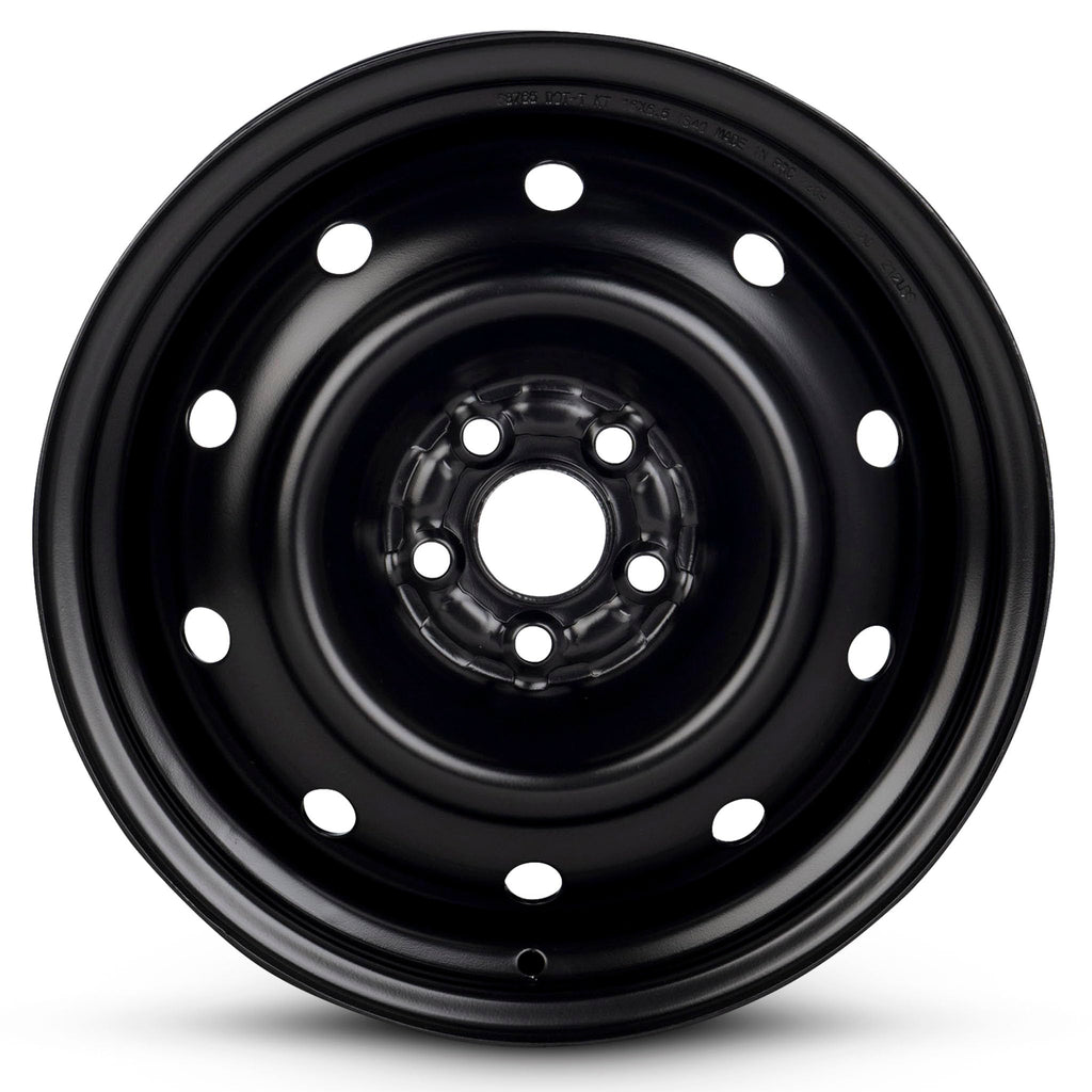 16 Inch Black Steel Rim Car Wheel R76068