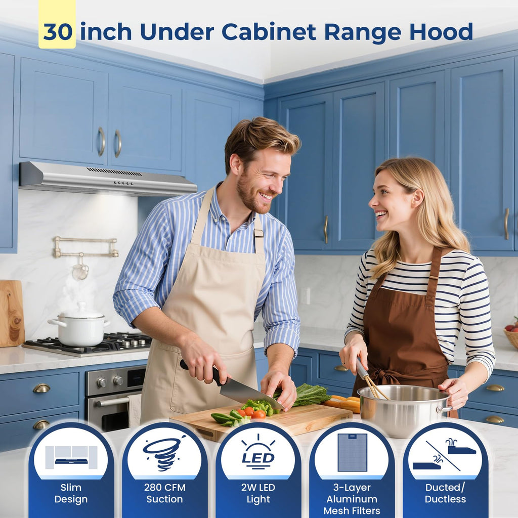 30 inch Stainless Steel Under Cabinet Range Hood R181