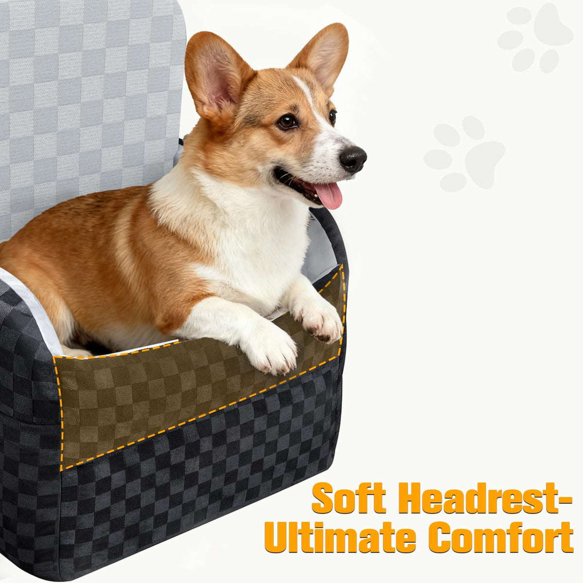 Waterproof Dog Car Seat J6013